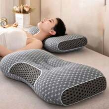 Adjustable Height Side Sleeper Pillow, Feather-Soft, Fluffy White Large Pillow, Suitable For Side, Back And Stomach Sleepers - A - View 1