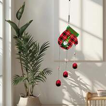 Home Decor Hanging Wall Wind Chime Christmas Theme Decorative Hanging Ornament - A - View 2