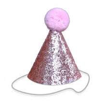 3pcs/6pcs Pet Cat Dog Supplies, Pet Happy Birthday Outfit With Bib & Bow Tie And Cute Birthday Party Hat, Suitable For Small And Medium Pets Cat Dog, Cat Birthday Gift Blue Pink Decoration Set - Pink - View 11