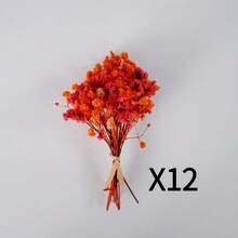1/3/6/9/12Pcs Versatile Mini Artificial Flower Bouquets Suitable For Christmas Halloween Gathering Home Decorations Great For Card Embellishments Wedding Favour Box Fillers And Groomsmen Boutonnieres - MY-819 - View 7