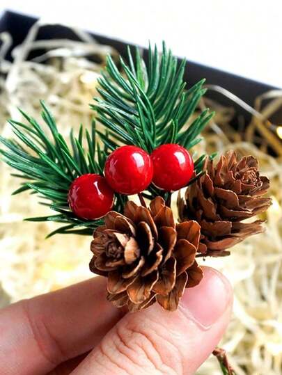 Artificial Holly Berries, Burgundy Foam Mini Berries, Burgundy Artificial Plants, Mini Artificial Berry Decorative Wire Wreath DIY Materials, Wedding Backdrop, Berry Flowers, Photography Props Decoration, Party Decoration, Home Decor, Decorative Card Crafts, Bridal Headpiece Accessories, Christmas Room Decoration, Christmas