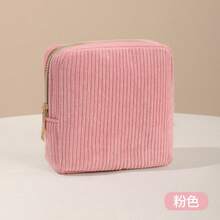 1pc Multi-Function Zipper Storage Bag, Portable Handheld Cosmetic & Period Product Pouch, Mini Travel Organizer, Suitable For Camping, Dorm, Office, Gym, For Women - View 12