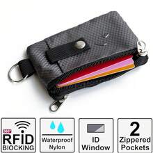 Multifunctional Outdoor Card Holder, Lanyard Short Wallet, Multi-Pocket Zipper Coin Purse With See-Through Window For Student ID Card, Unisex Style, Travel Use, Ideal Gift - Multicolor - View 3