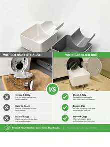 Universal Washing Machine Drain Tray, Detachable Water Collecting Box Spare Part For Front‑Load Washer,Universal Detachable Washing Machine Water Collecting Box, Practical Drain Tray Replacement Accessory For Household Front‑Loading Washer - Multicolor - View 4