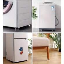 Washing Machine Base 4pcs/New And Upgraded Versionset Quiet And Stable Laundry Room With Anti-Vibration Pads For Washing Machine And Dryer - Protects Floors And Reduces Noise - Washing Machine Base - View 12