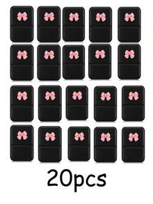 1/3/6/10/20pcs Pink Bow Small Mirror, Birthday Party, Wedding, Graduation Gift, Holiday Gift, Back To School, Small Folding Travel Mirror, Suitable For Group Activities, Daily Use - Multicolor - View 16