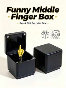 1pc Surprise Gift Box, Novelty Prank Gift Box, Funny Prank Gift Box, Personalized Gift Box, Adult Prank Pop-Up Gift Box, Funny Prank Gift Box, Office Desk Decor, Christmas - One Size Fits All - View 5