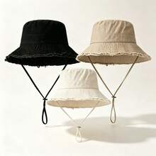 1pc Women's Bucket Hat, Sun Protection & Windproof, Suitable For Travel, Beach, Casual Vacation, Daily Use - Multicolor - View 11
