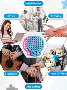 2pcs Finger Stretchers Hand Grip Strength Enhancer Resistance Band Exerciser, Suitable For Physical Therapy, Arthritis Relief And Forearm Training - View 3