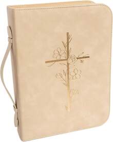 Bible & Book Storage Bags - Teal Cross - View 8