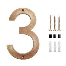 0-9 Number House Plates, Suitable For Outdoor Use. Size 8 Inches, Includes Numbers 0-9 And Letters. Can Be Installed On Doors, Used As Door Plates To Display Address And Other Information. - New Arrival - View 21