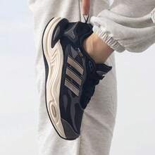 Adidas Women's Cushioned Responsive Athletic Casual Shoes - Black - View 2