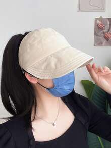 1件女款防曬棒球帽，可調節口罩掛鉤舒適帽子，適合男士，適合戶外活動、徒步、攀岩、旅行和日常穿著，四季皆宜，節日禮物，女帽，棒球帽 - 彩色 - 查看 7