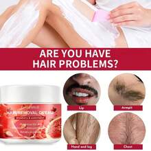 Watermelon Hair Removal Cream: Bikini Line Hair Removal For Intimate Areas, Suitable For Face, Legs, Underarms - Gentle Formula, Suitable For Home And Travel Use, 5 Minutes Gentle And Fast Hair Removal With No Residue - Cream - View 8