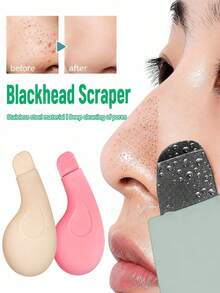 Manual Facial Blackhead Removal Scraper, Pore Cleansing Tool, Deep Pore Cleaning And Gentle Exfoliation, Create Smooth And Refined Skin, Easy To Use Unisex Blackhead Removal Tool, Suitable For Daily Skincare - Multicolor - View 10
