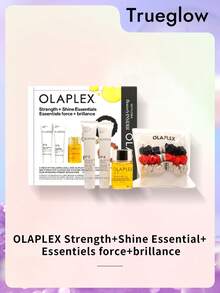 Olaplex Strength + Shine Essentials Force + Brillance 護髮套組，包含 No.4 洗髮精、No.5 護髮素、No.7 護髮油與髮圈 - Shampoo+Conditioner+Bonding Oil+Hair Scrunchies - 查看 1