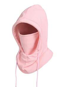 Men's/Women's Winter Cycling Hat, Scarf With Hat, 100% Polyester, Windproof And Warm, Breathable Fabric, Suitable For Outdoor Activities, Skiing - Multicolor - View 11