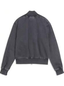 Women's FUTURE.PUMA.ARCHIVE Washed Black Woven Hoodless Jacket 63668135 - Grey - View 3