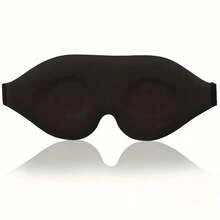 Masker Tidur 3D Unisex Lembut, Masker Tidur Cekung Penghalang Cahaya dengan Tali yang Dapat Diatur - beraneka warna - View 9