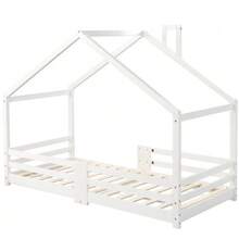 Kids Bed Frames, Headboards & Footboards - White + Solid Wood - View 5