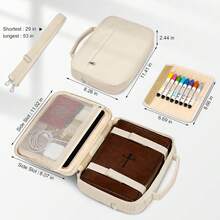 Bible & Book Storage Bags - Purple Letter - View 11