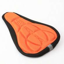 1pc Thickened 3D Sponge Bicycle Seat Cover, Breathable Hole Design Shock Absorption Anti-Slip, Multiple Colors Available, Universal For Bicycle/Mountain Bike/Road Bike - Multicolor - View 7