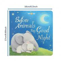 beartale "Animals Say Goodnight" Children's Bedtime Story Picture Book, Toddler Sleep Time Storybook, Early Learning, Birthday Gift For Boys And Girls - Multicolor - View 11