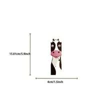 30pcs Funny Animal Bookmark Are Suitable As School Gifts And Reward Gifts,Cartoon Reading Pages, Book Tag Decorations, Creative Student Gifts, DIY Bookmarks, Back To School Season - 1set/30PCS - View 5
