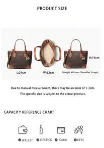 Michael Kors Eva 印花女士單肩斜背手提包 35S6GV0T0B 棕色 - 棕色35S6GV0T0B BROWN - 查看 7