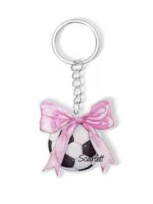 Basketball, Volleyball, Soccer, Baseball, Softball Customized Keychain, Ideal Birthday Party Gift For Sports Enthusiasts, Keychain Can Be Customized With Name - Multicolor - View 11