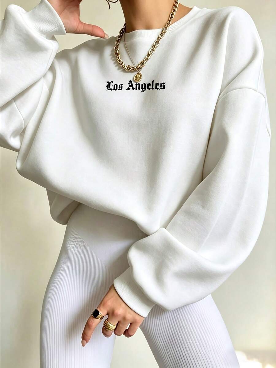 Women Sweatshirts & Hoodies - White - View 1