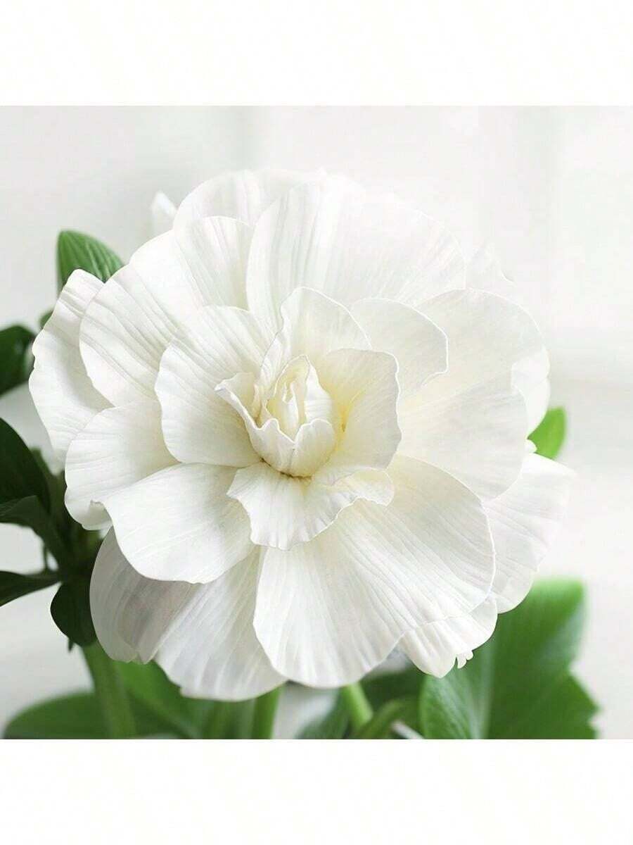 1pc Artificial PE Foam Large Flower Window Wedding Event Background Decoration Cm - White - View 1