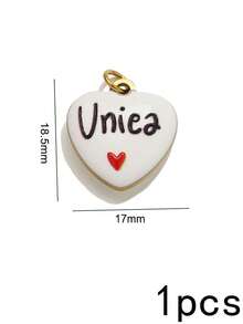 1 Buah Liontin Enamel Kutipan Italia untuk Pembuatan Perhiasan, Liontin Pesan Inspiratif Stainless Steel Berlapis Emas 18K untuk Kerajinan Gelang dan Kalung DIY - Liontin kata - View 8