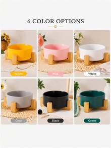 Personalized Ceramic Pet Bowl - Customized Cat And Dog Food Bowl, Custom Design Dog Bowl, Personalized Dog Food Bowl With Name, Dog Gift, Cat Gift, Gift For Dog Lovers - Multicolor - View 5