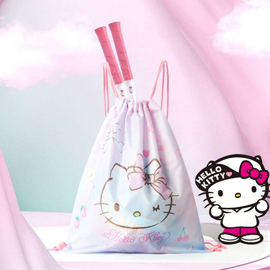 Mesuca Printed Drawstring Bag, Portable One Shoulder Storage Bag, Thanksgiving, Christmas, New Year Holiday Gift Bag, Fashionable Multi-Functional Storage Bag, Suitable For Party, Shopping, Travel, Holiday Decoration Items - Multicolor - View 1