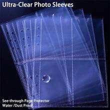 A5 Photo Album Loose-Leaf Binder, Includes 25 4-Pocket Inner Pages And 6-Ring Binder, PU Leather Cover, Suitable For 2x3 Inch Photo Cards, Collectible Cards And Trading Cards - Multi-color - View 12