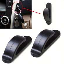 Black Self-Adhesive Hooks For Cars And Trucks - Convenient In-Car Bag And Handbag Storage Hooks - A - View 2