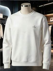 Men Sweatshirts - White - View 1