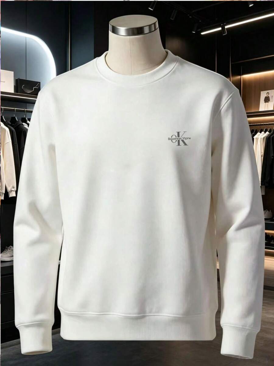 Men Sweatshirts - White - View 1