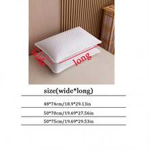 1pc White Diamond Quilted Pillowcase (No Pillow Insert), Piped Edge Design, Soft And Breathable, Decorative Pillow Cover, Suitable For Bedroom, Guest Room, Hotel Use, Multiple Sizes Available - White - View 3