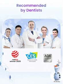 Cepillo de dientes eléctrico Oral B D103K para niños, IPX7 resistente al agua, modo dual, recargable, con temporizador inteligente y función interactiva de aplicación - Multicolor - Ver 9