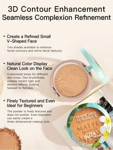 PHYSICIANS FORMULAButter Matte Contouring Powder Three-Dimensional Shadow Hairline All-In-One Plate- Deep Bronzer - Copper - View 4
