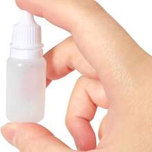 20 Plastic Empty Dropper Bottles With 1 Funnel - 10ml - View 3