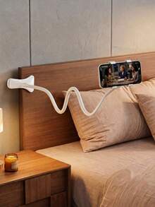 Flexible Phone Clip Holder, Adjustable Long Arm Slouchy Phone Stand Clip Mount, Desktop Bedside Smartphone Holder, Suitable For Watching Movies And Reading - Multicolor - View 2