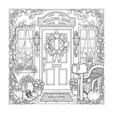 Exquisite Halloween, Dark Horror, 24 Pages Gothic Style Doodle, Stress Relief, Halloween Gift For Gothic Girls, Happy Back To School Season, Size 7.9x7.9 Inches - Exquisite Halloween - View 4