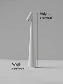 Guanova 1pc Creative Rechargeable LED Desk Lamp, Toothbrush Atmosphere Light, USB Charging Table Lamp, 3-Level Adjustable Light, Built-In Rechargeable Battery, Long Battery Life, Battery Capacity: 1200mAh, Modern Minimalist Nordic Design, Touch Control Desk Lamp, Portable Night Light, Suitable For Various Scenes, Suitable For Living Room/Bedroom/Bar/Restaurant/Office/Bedside Table, Great Gift - Rechargeable Desk Lamp - View 13