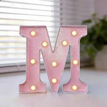 22/21/16cm Decorative LED Glowing Numbers And Letters, Plastic Neon Number Light Sign, Battery Powered Number Light, DIY Letters And Numbers, Suitable For Birthday, Christmas, Bar And Wedding Decoration - LED Letter and Number Lights - View 19