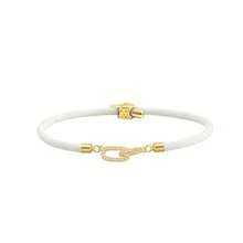 1pc New Classic Double Oval Colorful Adjustable Rope Bracelet For Women - Oval - View 4