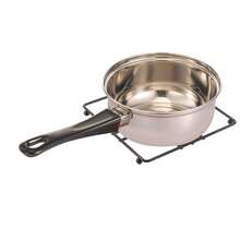 3 Pcs / 6 Pcs Iron‑Wood Spliced Heat‑Resistant Mats, Hollow Iron Frame For Heat Dissipation, Holds Hot Pots, Kettles And Cups, Suitable For Dining Tables, Kitchen Countertops For Placing Hot Pots, Kettles, Cups And Tableware - Multicolor - View 6