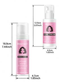 200ml Curl Control Mousse + 100ml Curl Cream - Curl Cream+200ml Mousse - View 3